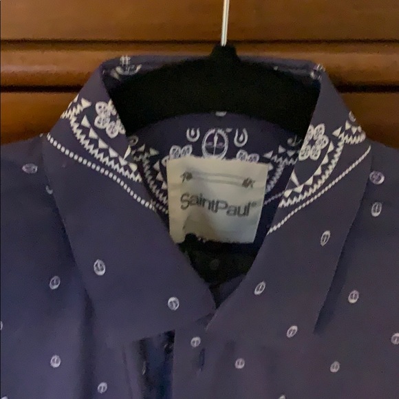 Saint Paul Men’s Bandana print shirt - Picture 4 of 9